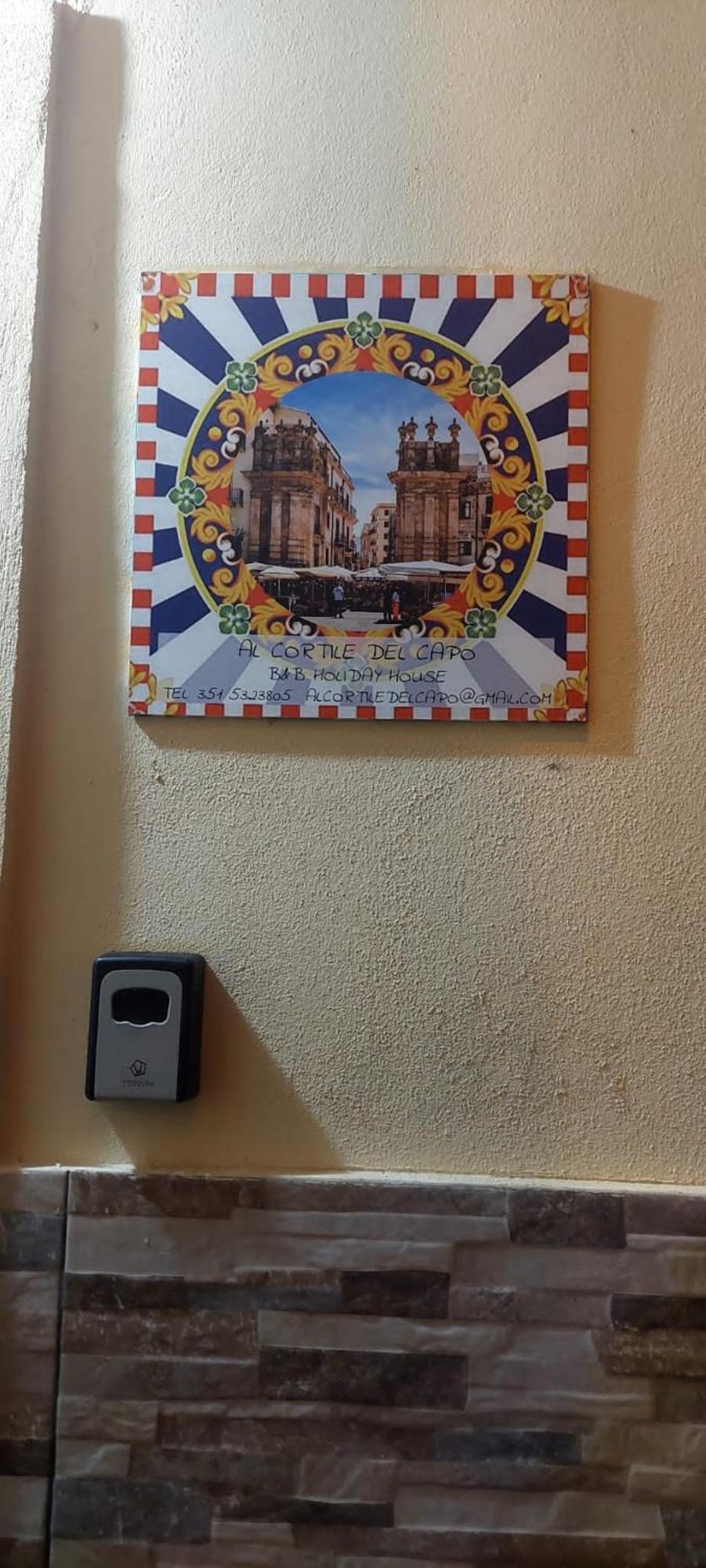 הוילה פלרמו Al Cortile Del Capo מראה חיצוני תמונה
